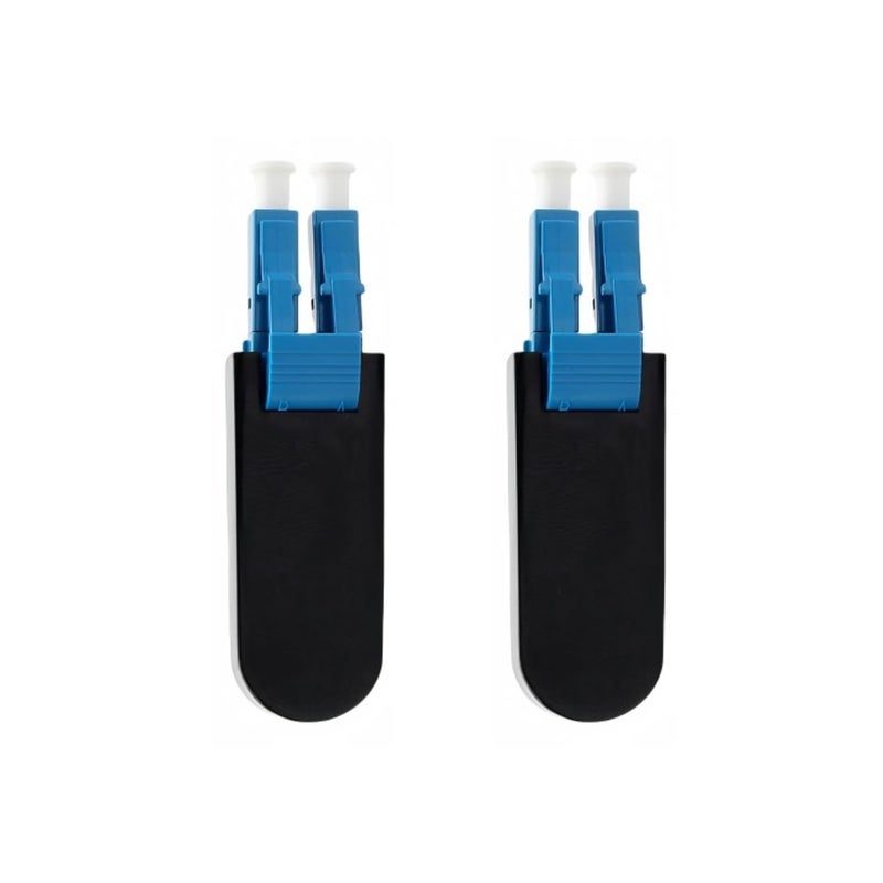 TXWTXPJ -LC Single Mode 9/125μm Fiber Optic Loopback Adapter,LC/UPC Singlemode Fiber Optic Loopback Module,Loopback Adapter/Test Plug for Equipment Testing and Simulation (2) - Image 1